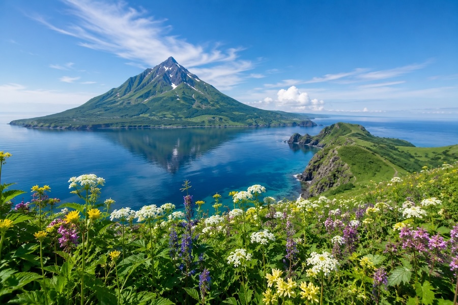 北境花之浮島主視覺