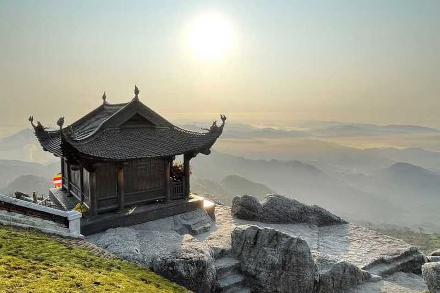 安子山聖地與草藥泡腳